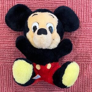 Vintage Disney Mickey Mouse Plush - made in Korea
